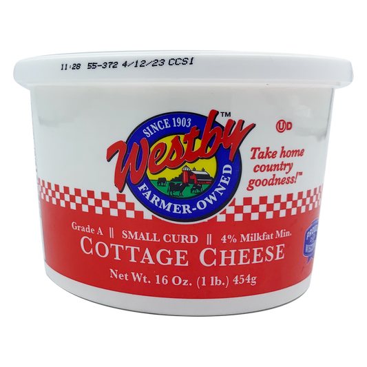 Westby Cottage Cheese 4% small curd